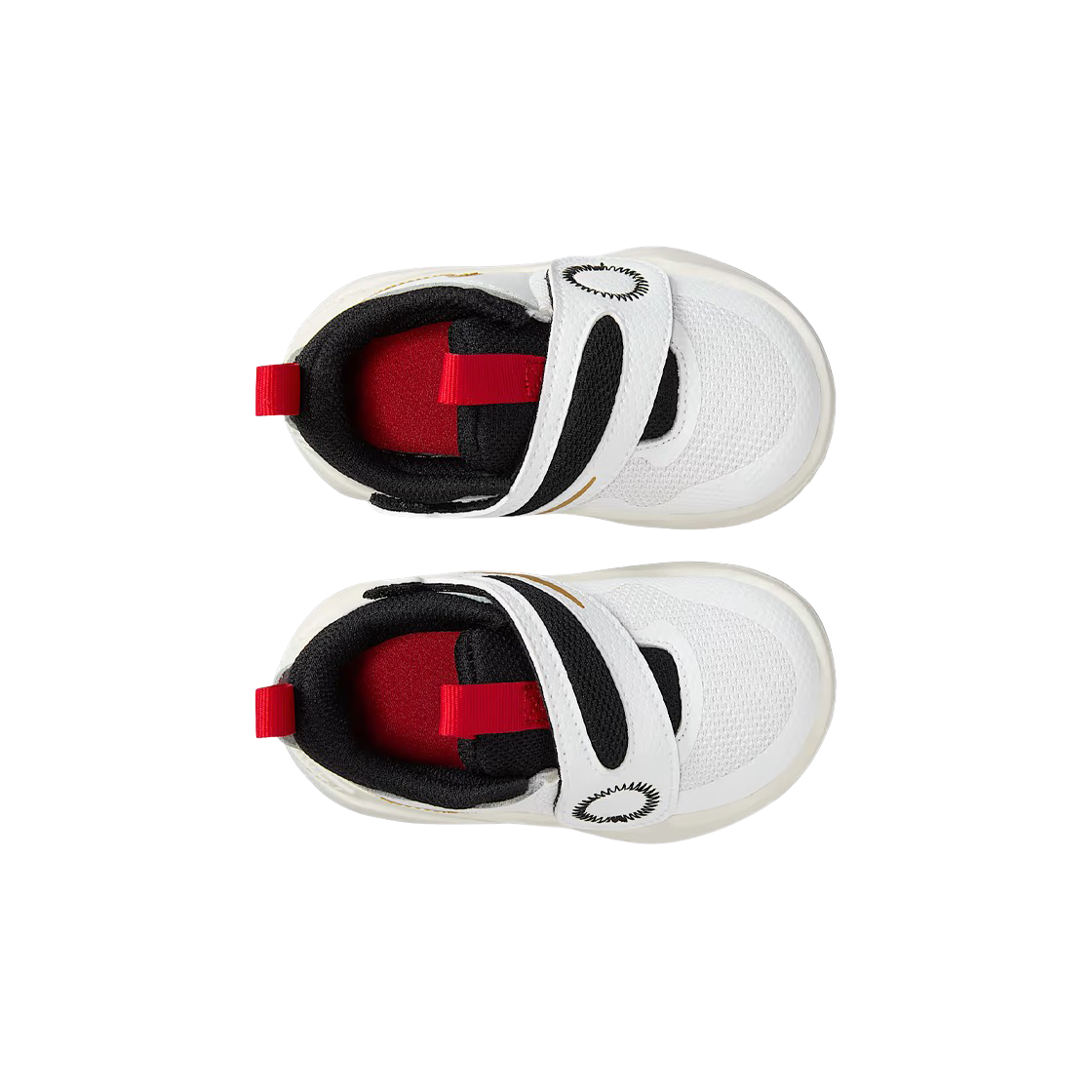 (TD) 나이키 팀 허슬 D 11 화이트 메탈릭 골드((TD) Nike Team Hustle D 11 White Metallic Gold) - 2