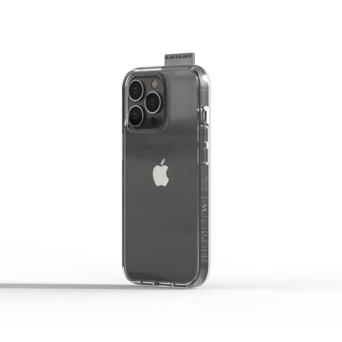 ๋ฌถ์ 8809790090015 SLBS iPhone A1 Clear Case White Tag