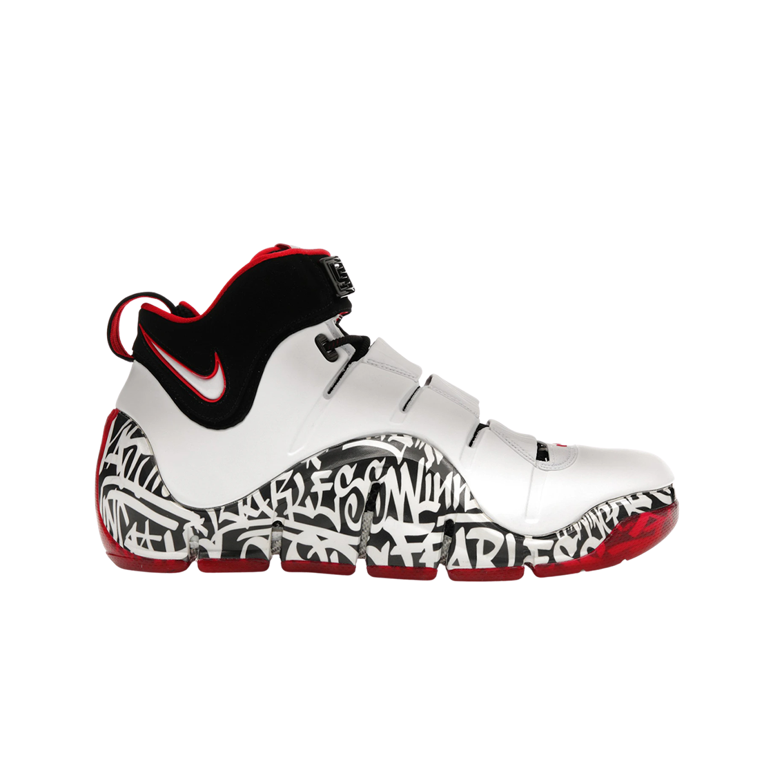 DJ4888-100 Nike Zoom Lebron IV White Black