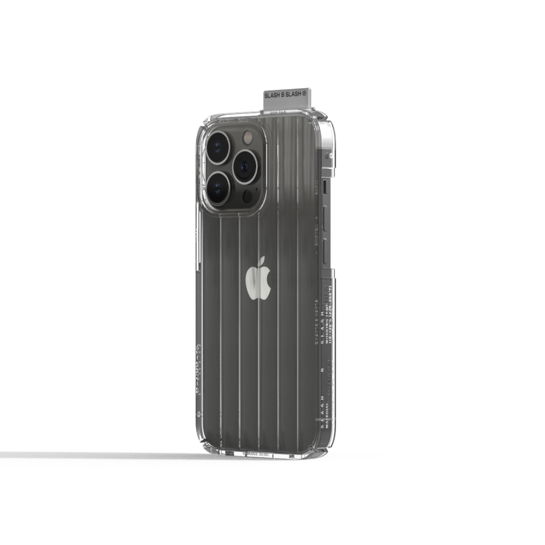 ๋ฌถ์ 8809790091593 SLBS iPhone B1 Clear Case White Tag