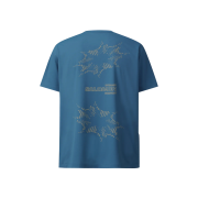 Salomon Dynamic Circle T-Shirts Blue Night
