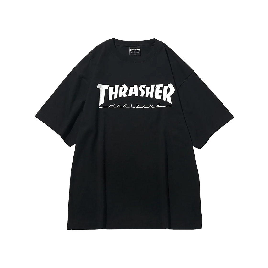 트레셔 매거진 반팔 티셔츠 블랙(THRASHER Magazine Short Sleeve T-Shirt Black)