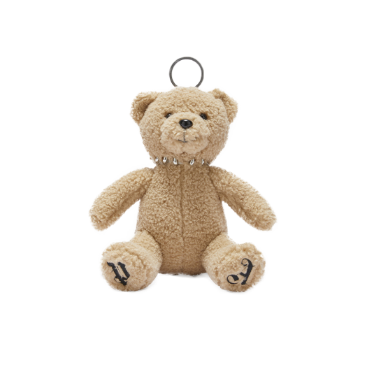 P9K8MMC82 Palm Angels Bear Peluche Keyring Brown Brown