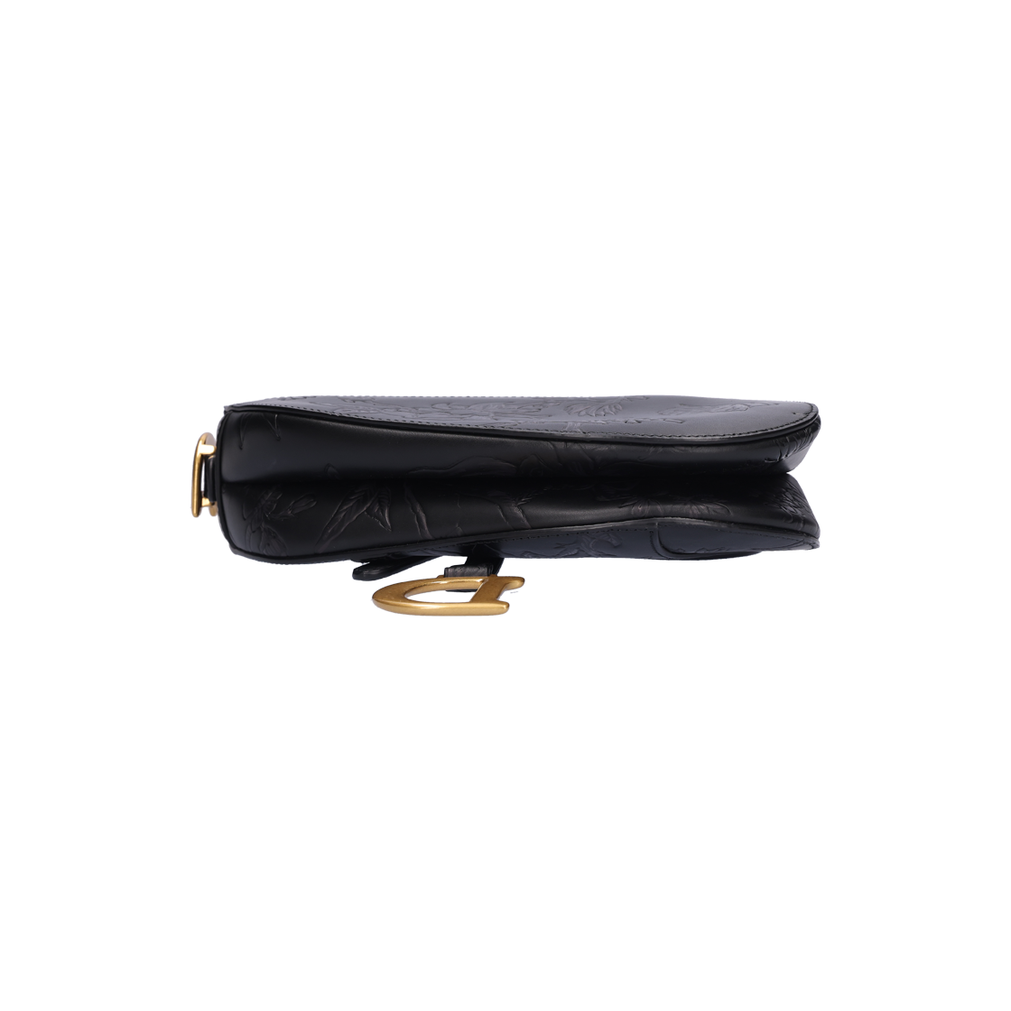 M0455CBGD [B등급] Dior Vintage Saddle Bag Strap Black - #5
