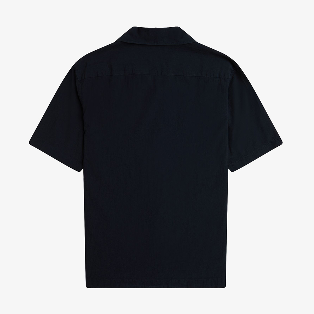 프레드페리 라이트웨이트 텍스쳐 리비어 칼라 셔츠 네이비(Fred Perry Lightweight Texture Revere Collar Shirt Navy) - 2