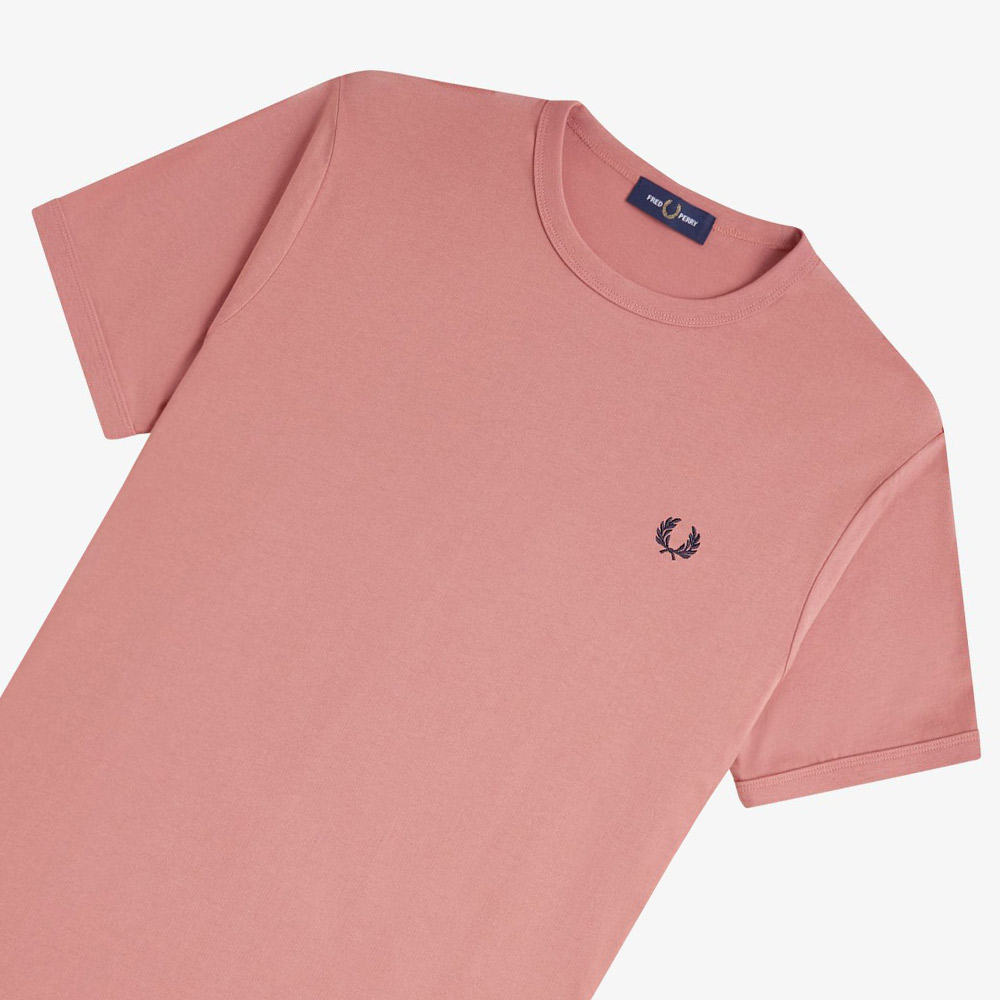 프레드페리 링어 티셔츠 퍼티핑크(Fred Perry Ringer T-Shirt Putty Pink) - 3