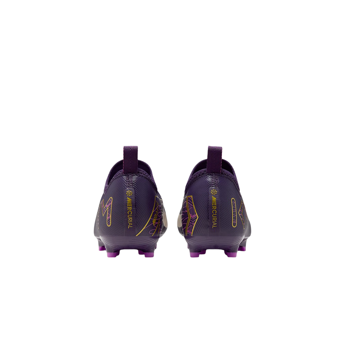 (JR) 나이키 줌 머큐리얼 베이퍼 16 아카데미 KM MG 그랜드 퍼플 페일 아이보리((JR) Nike Zoom Mercurial Vapor 16 Academy KM MG Grand Purple Pale Ivory) - 3