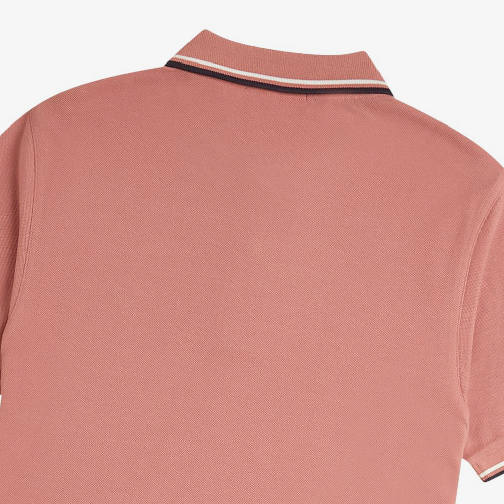 프레드페리 M3600 트윈 팁 프레드페리 셔츠 퍼티핑크/에크루/네이비(Fred Perry Twin Tipped Fred Perry Shirt Putty Pink/Ecru/Navy) - 5