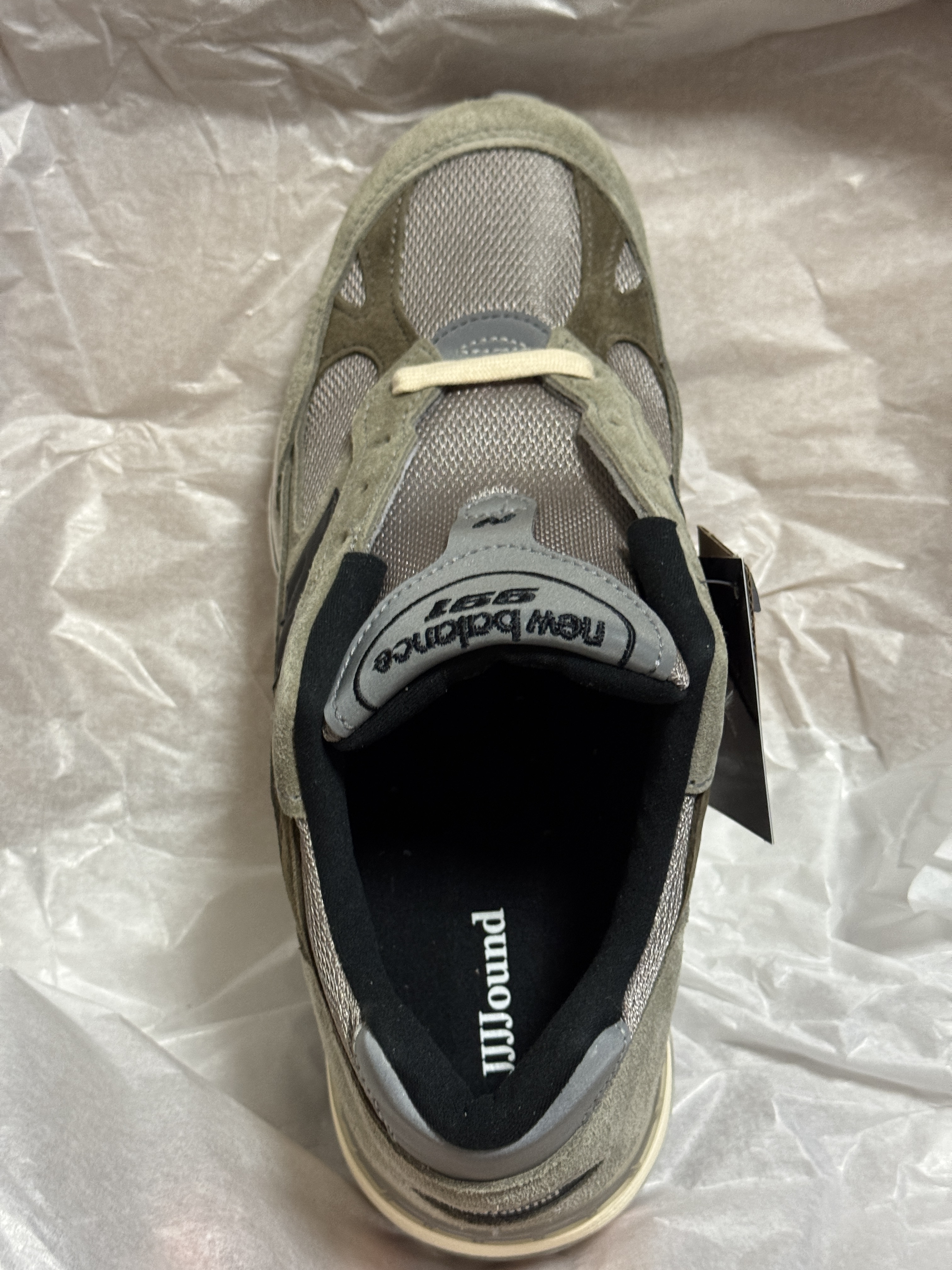 New Balance x JJJJound 991 Made in UK Grey 착용 스타일