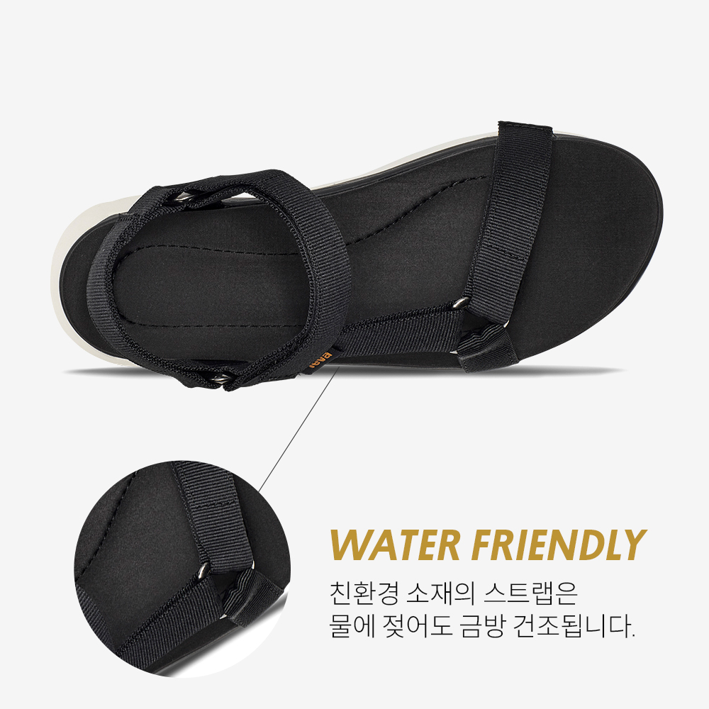 테바 여성 자디토 유니버설 BLK(TEVA Women Jadito Universal BLK) - 5