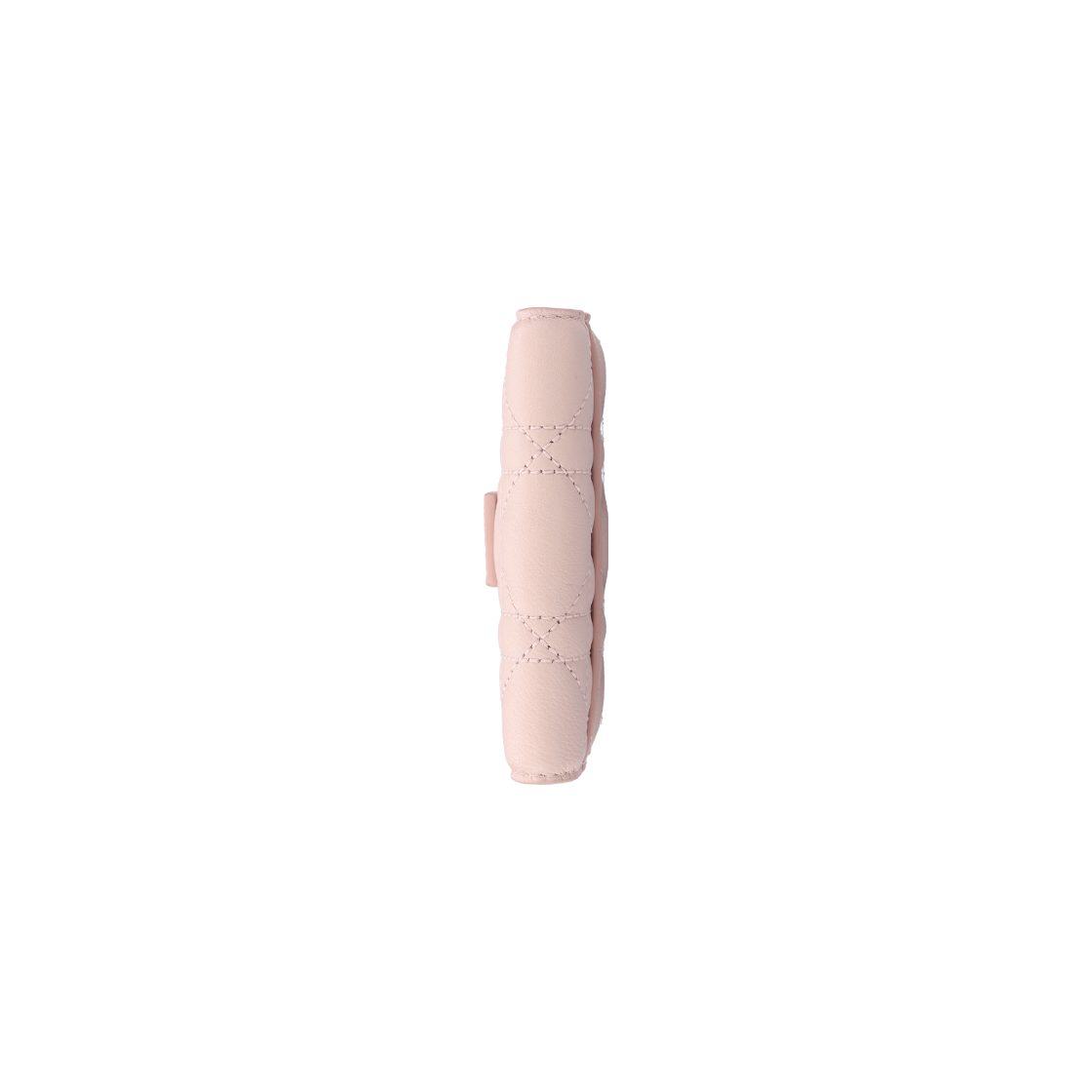 S5157UWHC Dior Caro Vertical Card Holder Calfskin Rose Powder - #2