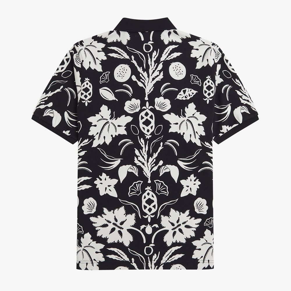 프레드페리x에이미와인하우스 프린트 프레드페리 셔츠 블랙(Fred Perry Womens Printed Fred Perry Shirt Black) - 2