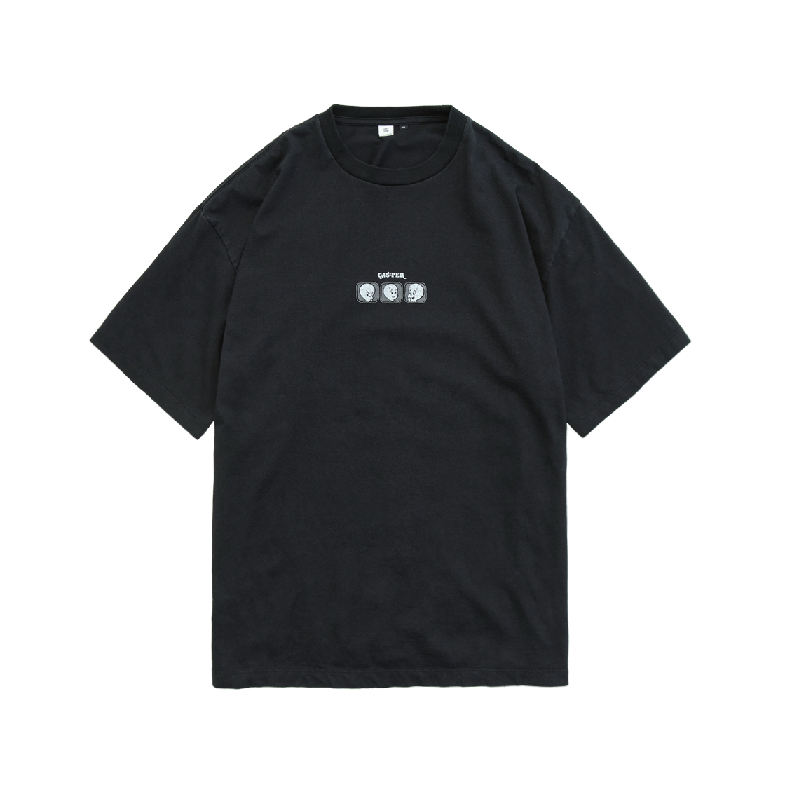 폴리테루 x 캐스퍼 1/2 슬리브 '어 퓨 굿 맨' 워시드 블랙(Polyteru x Casper 1/2 Sleeves 'A Few Good Men' Washed Black) - 1