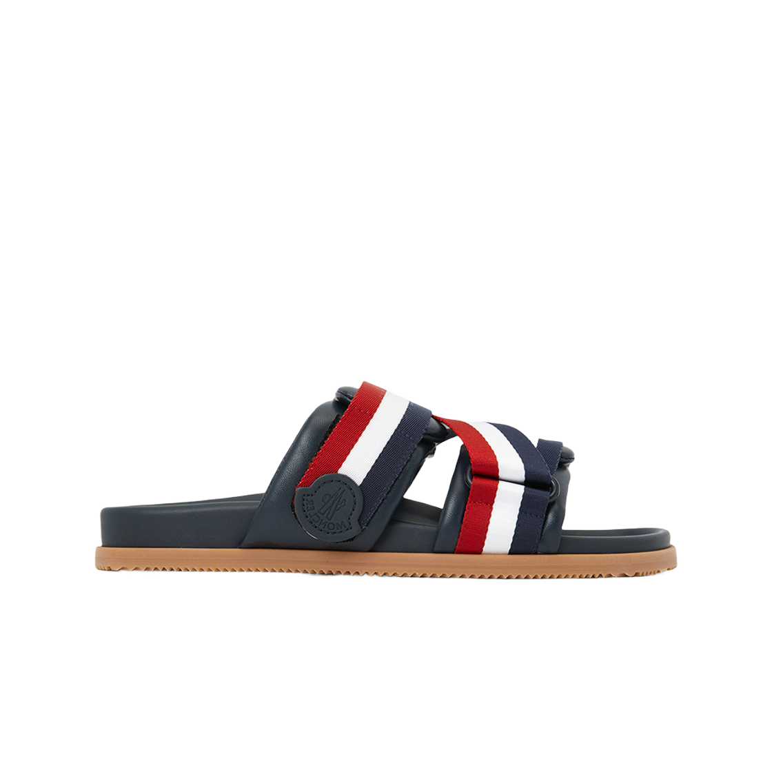 K1-09A-4L00010-M6178-776 Moncler Mon Summer Slippers Navy - 25SS