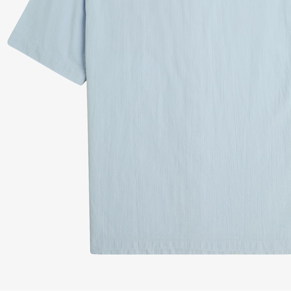 프레드페리 라이트웨이트 텍스쳐 리비어 칼라 셔츠 라이트스모크(Fred Perry Lightweight Texture Revere Collar Shirt Light Smoke) - 6