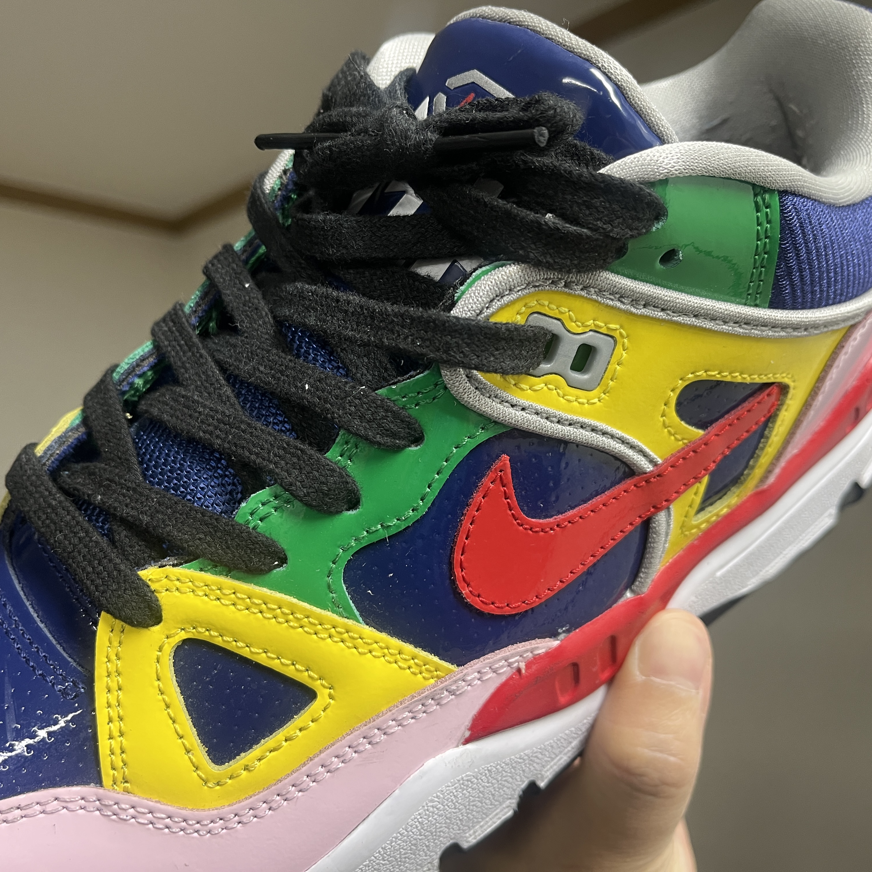 Nike x Nigo Air Force 3 Low SP Navy 착용 스타일 - 3