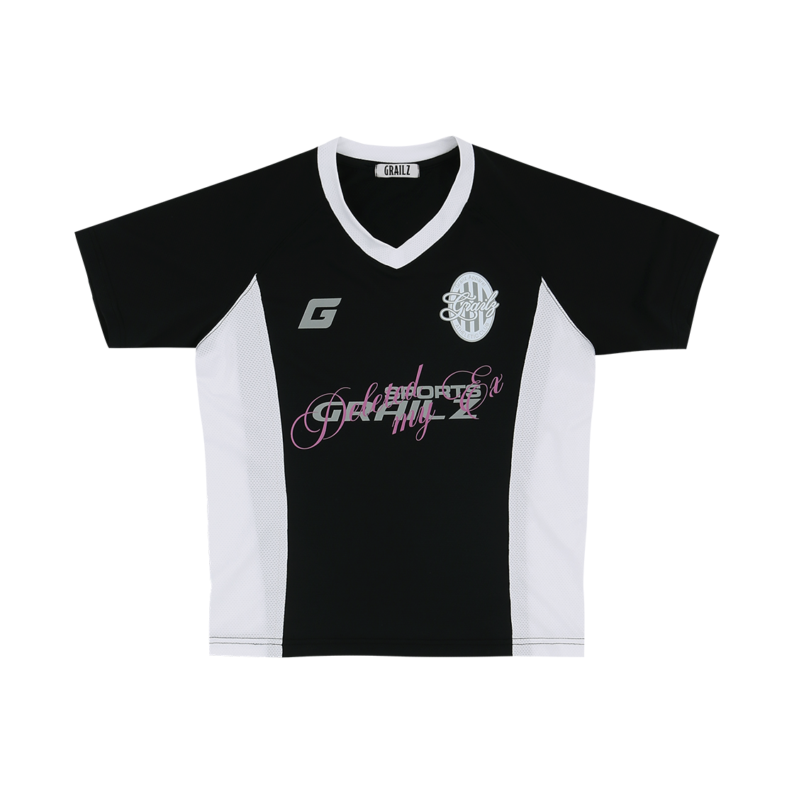 GR25SSFSBK10 Grailz Gr Jersey Top Black
