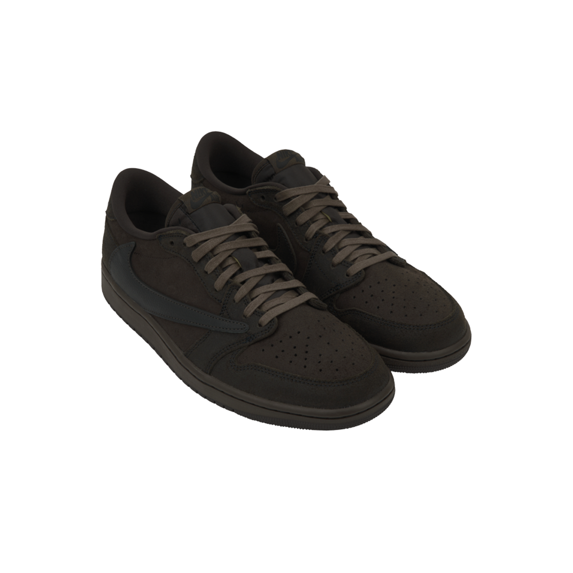 DM7866-202 Jordan 1 x Travis Scott Retro Low OG SP Velvet Brown and Dark Mocha - #4