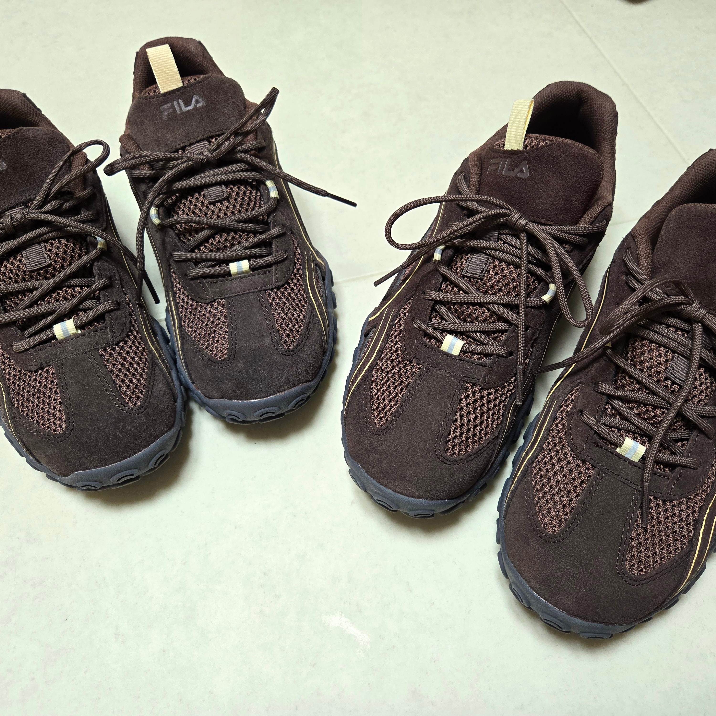 Fila Echappe Choco 착용 스타일
