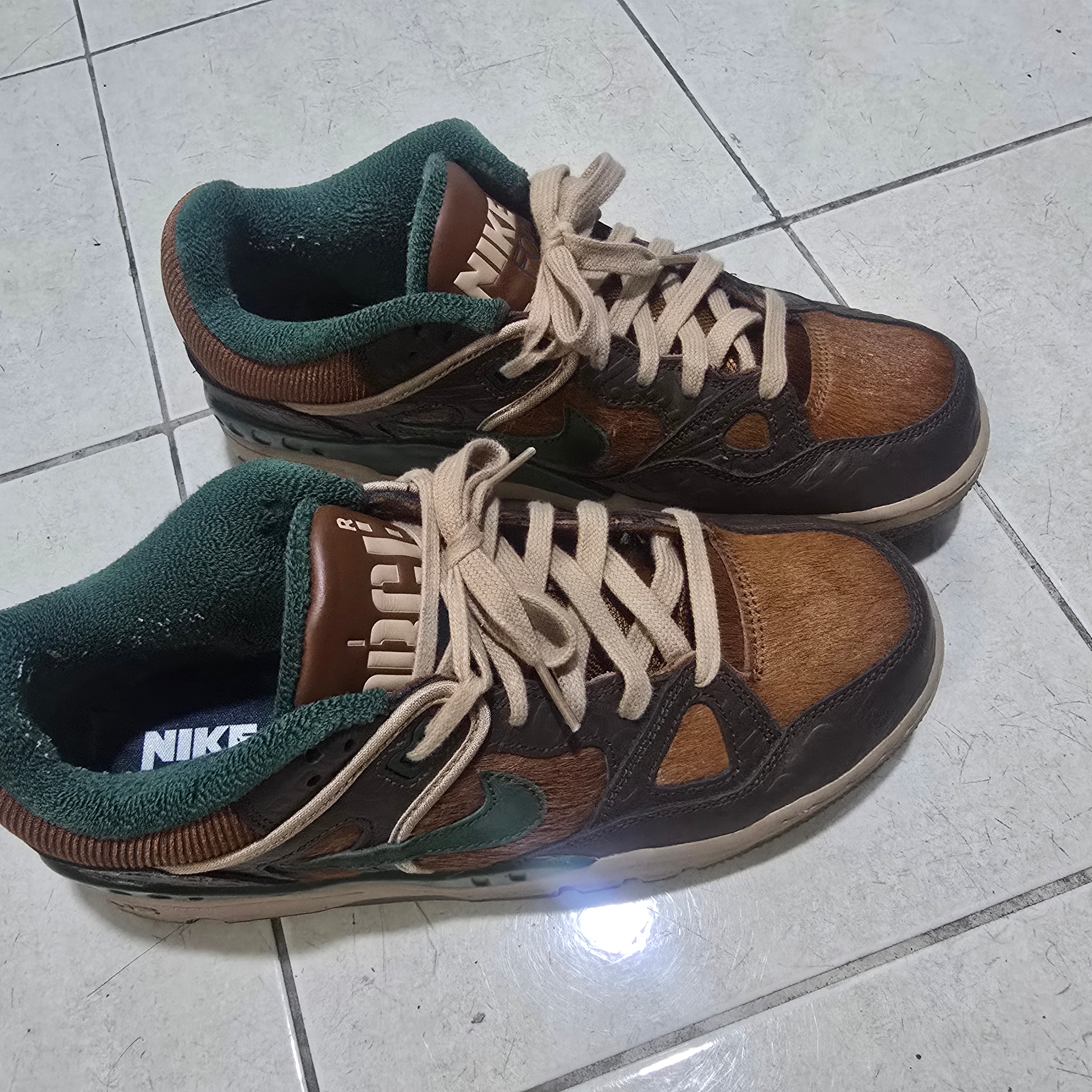 Nike x Nigo Air Force 3 Low SP Baroque Brown and Pecan 착용 스타일
