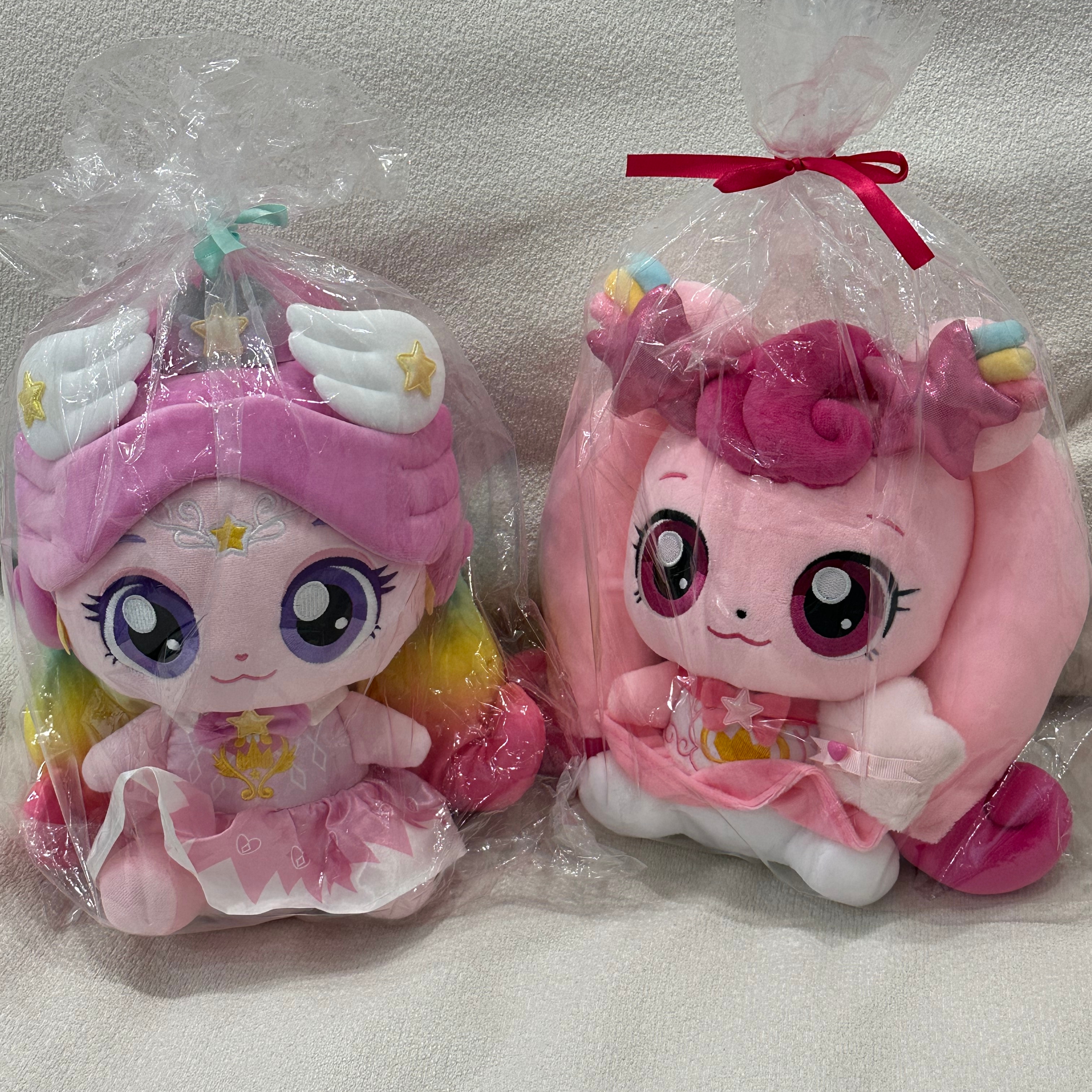 Catch! Teenieping Shooting Star Auroraping Stuffed Toy 30cm, Catch! Teenieping Shooting Star Heartsping Stuffed Toy 28cm 착용 스타일