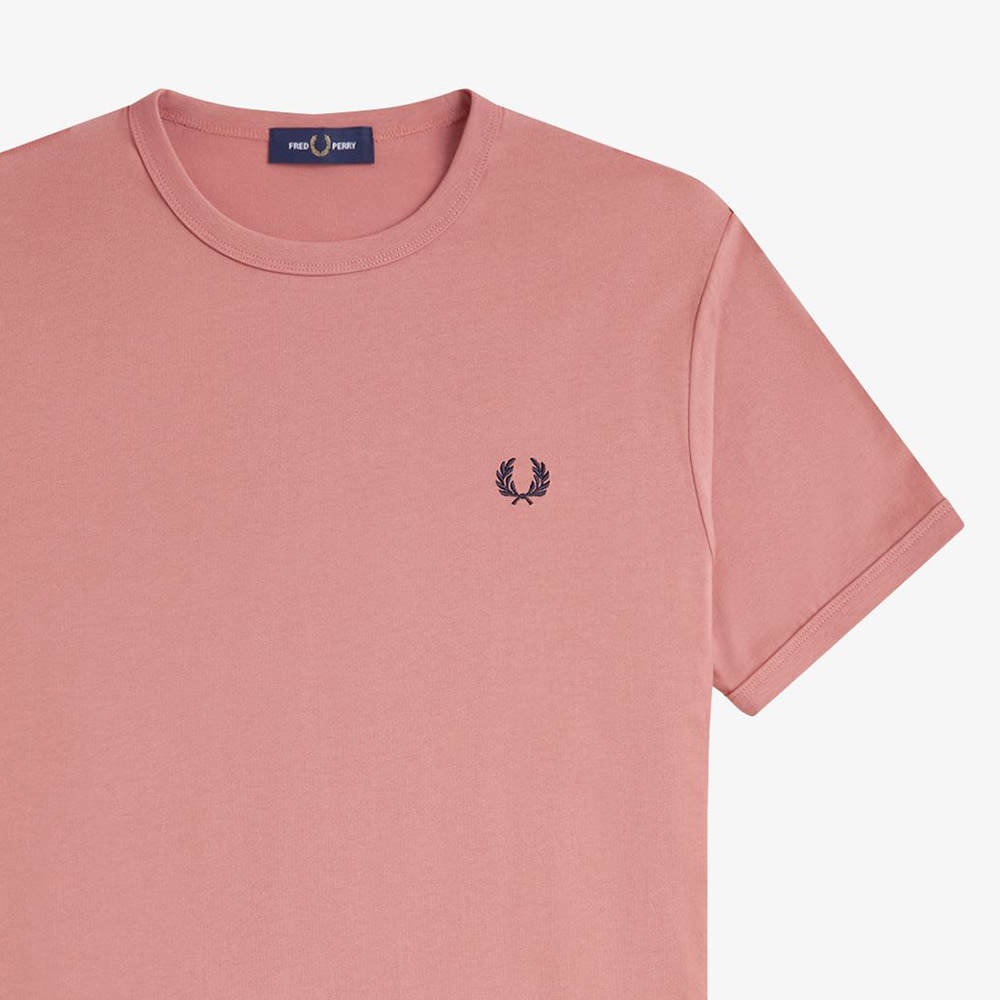 프레드페리 링어 티셔츠 퍼티핑크(Fred Perry Ringer T-Shirt Putty Pink) - 5