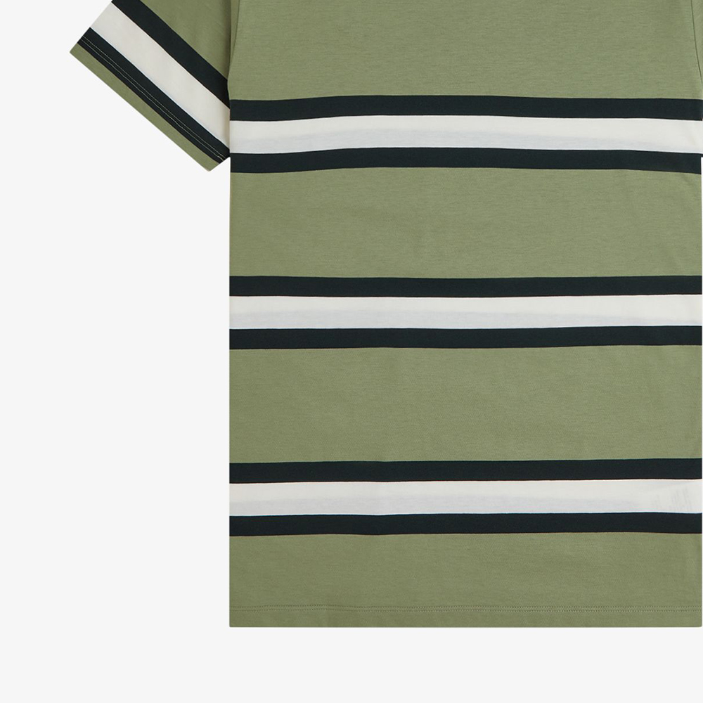 프레드페리 볼드 스트라이프 티셔츠 올리브민트(Fred Perry Bold Stripe T-Shirt Olive Mint) - 6