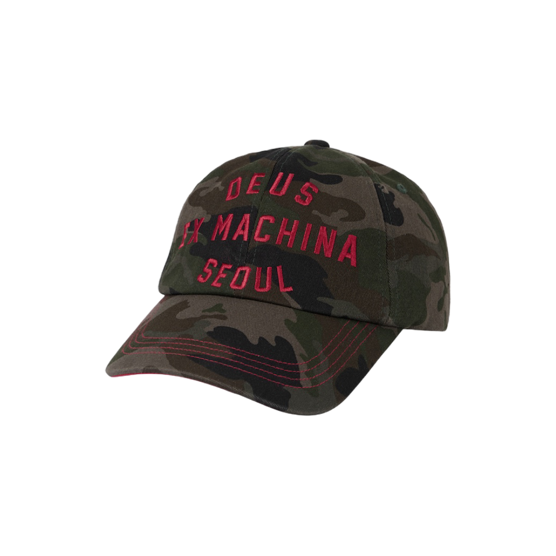 D255UHA020863 [6% 적립] Deus Ex Machina College Address Cap Camo