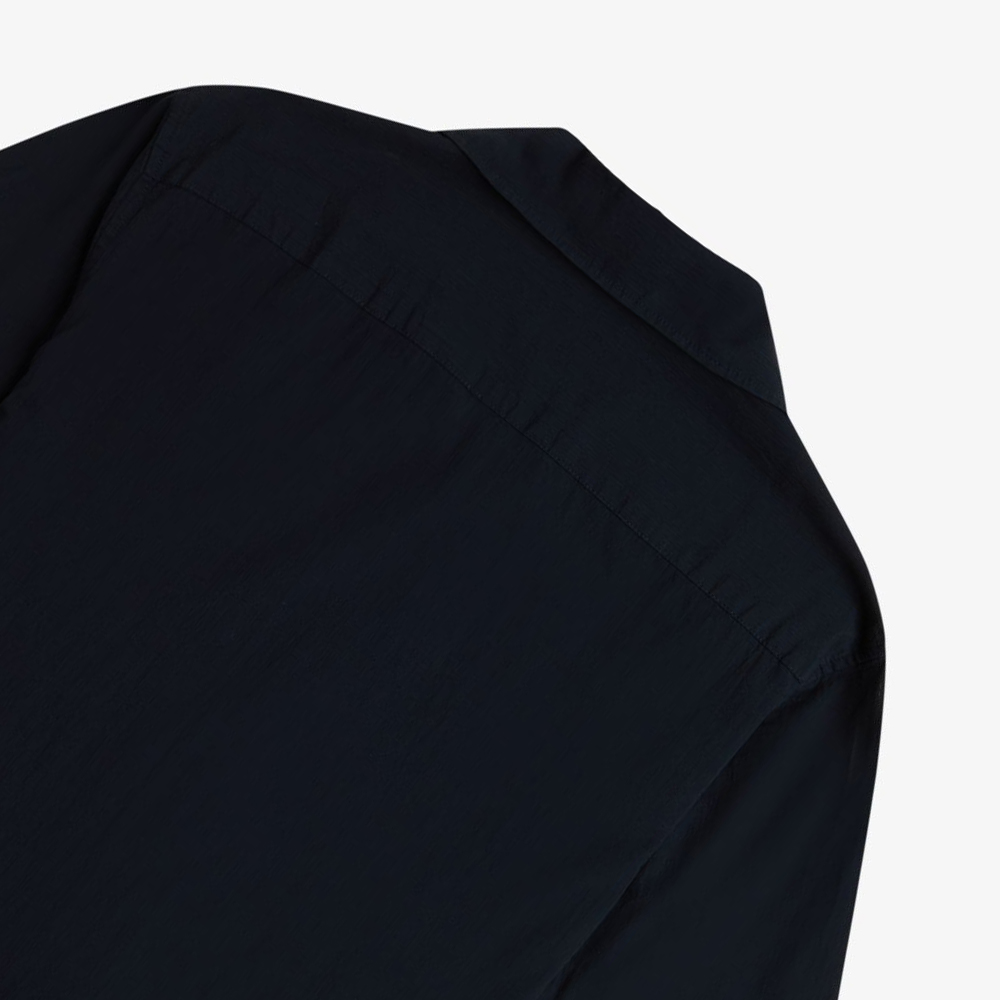 프레드페리 라이트웨이트 텍스쳐 리비어 칼라 셔츠 네이비(Fred Perry Lightweight Texture Revere Collar Shirt Navy) - 4