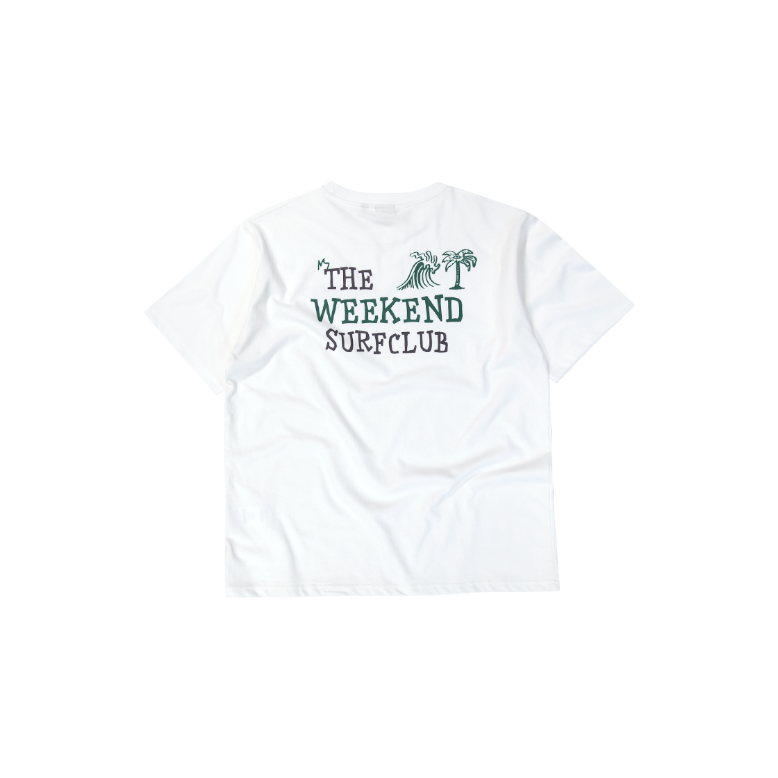 플랫웨이브 인 서울 아렌 프린트 티셔츠 화이트(Flatwave in Seoul Aren Print T-Shirts White) - 2