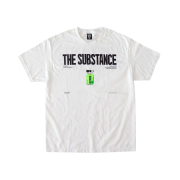 Geeks Rule x The Substance Silkscreen Printing T-Shirt White