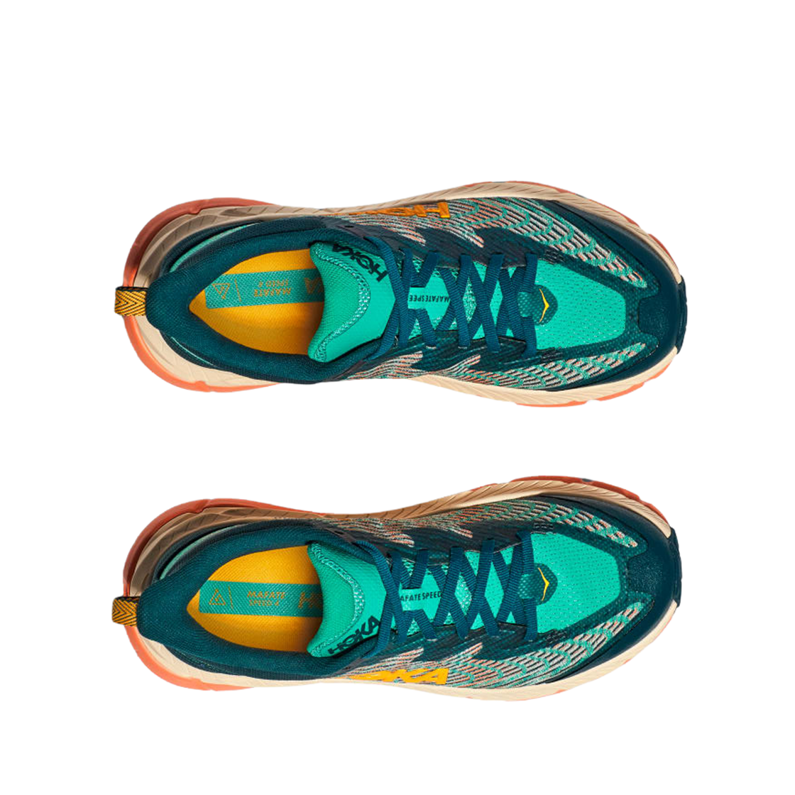 (W) 호카 마파테 스피드 4 딥 틸 워터 가든((W) Hoka Mafate Speed 4 Deep Teal Water Garden) - 2