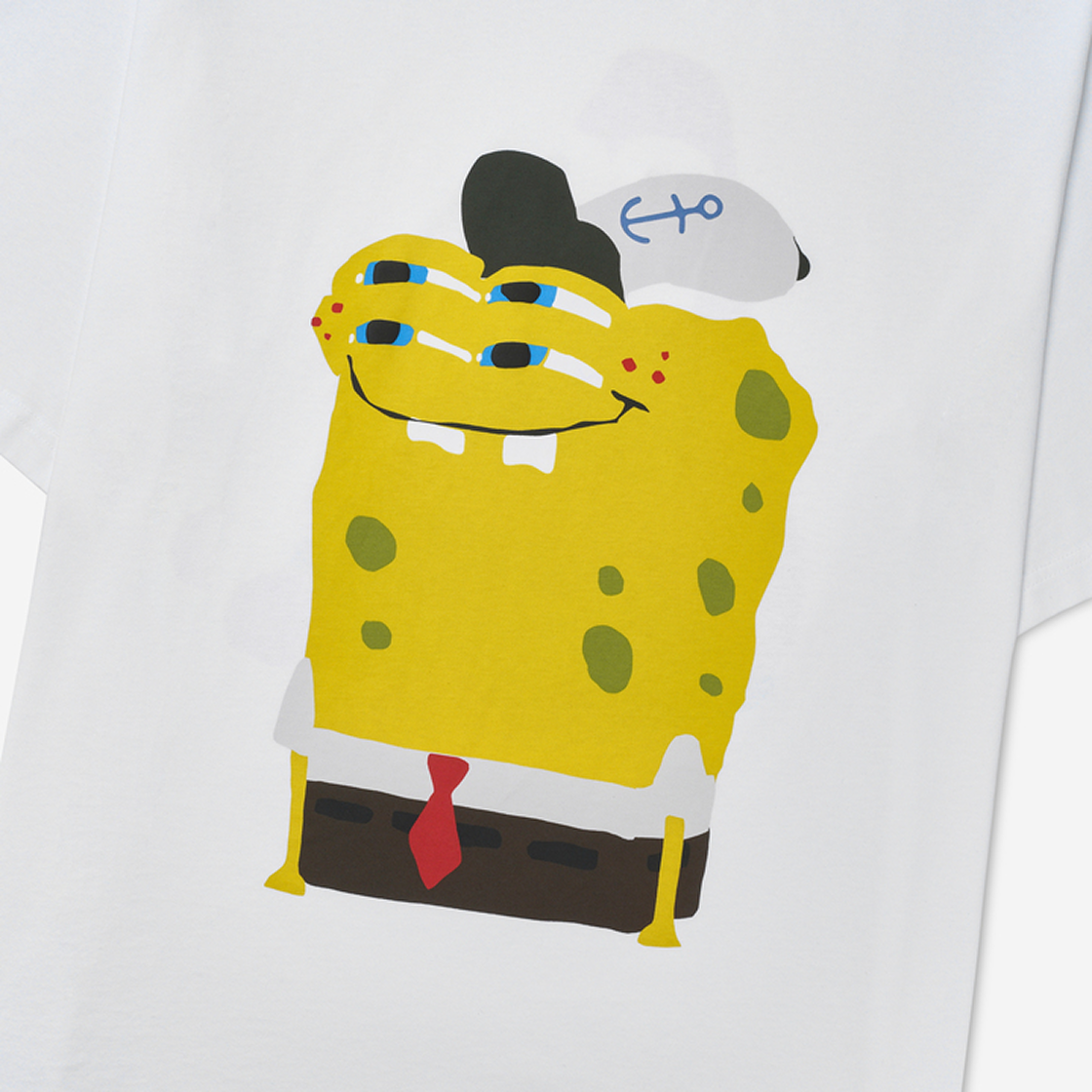 유니클로 UT x CPFM x 스폰지밥 그래픽 티셔츠 C 화이트 - US(Uniqlo UT x CPFM x SpongeBob Graphic T-Shirt C White - US) - 3