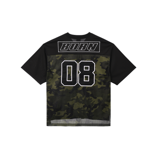 ★2024SS新作★BORN TO WIN★NUMBER 00 RUGBY JERSEY T-SHIRTS 본투윈 넘버 00 럭비 저지 티셔츠 블랙 | BORN TO WIN | KREAM