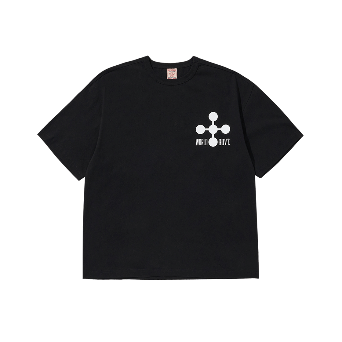 트루릴리젼 x 원피스 월드 거브트 숏 슬리브 블랙(True Religion x One Piece World Govt Short Sleeve Black) - 2
