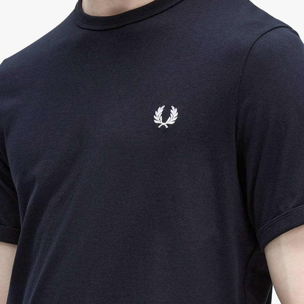 프레드페리 링어 티셔츠 네이비(Fred Perry Ringer T-Shirt Navy) - 6
