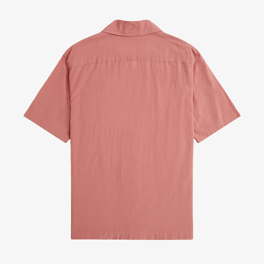 프레드페리 라이트웨이트 텍스쳐 리비어 칼라 셔츠 퍼티핑크(Fred Perry Lightweight Texture Revere Collar Shirt Putty Pink) - 2