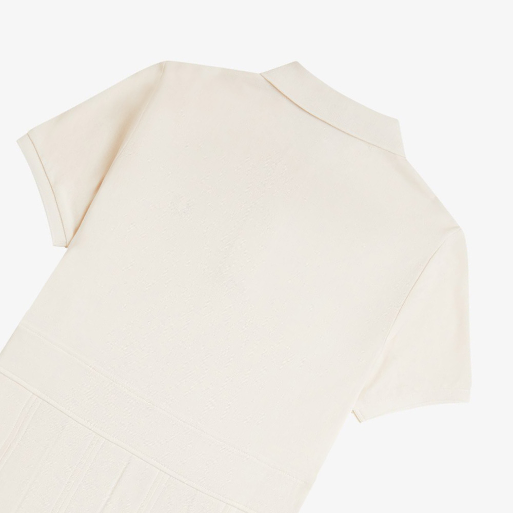 프레드페리 우먼스 플리츠 테니스 드레스 실키피치(Fred Perry Womens Pleated Tennis Dress Silky Peach) - 4
