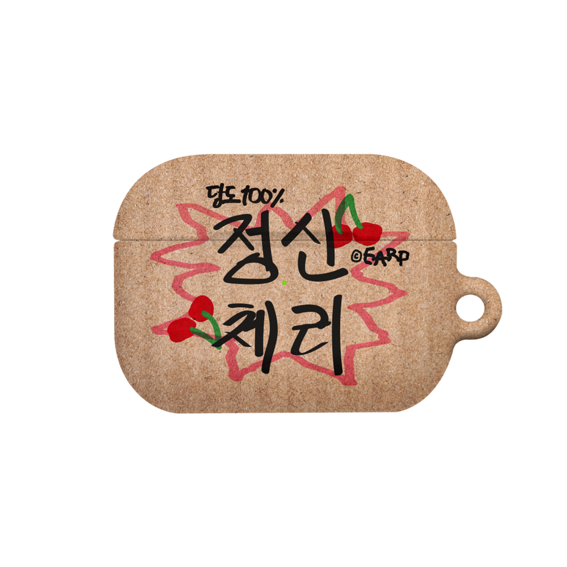 E2504_0281 [EARPEARP X KIMS FRUITS] Mental Cherry AirPods Pro Hard Case