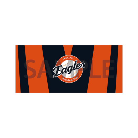FHWGCH04001 Hanwha Eagles 25 Emblem Towel