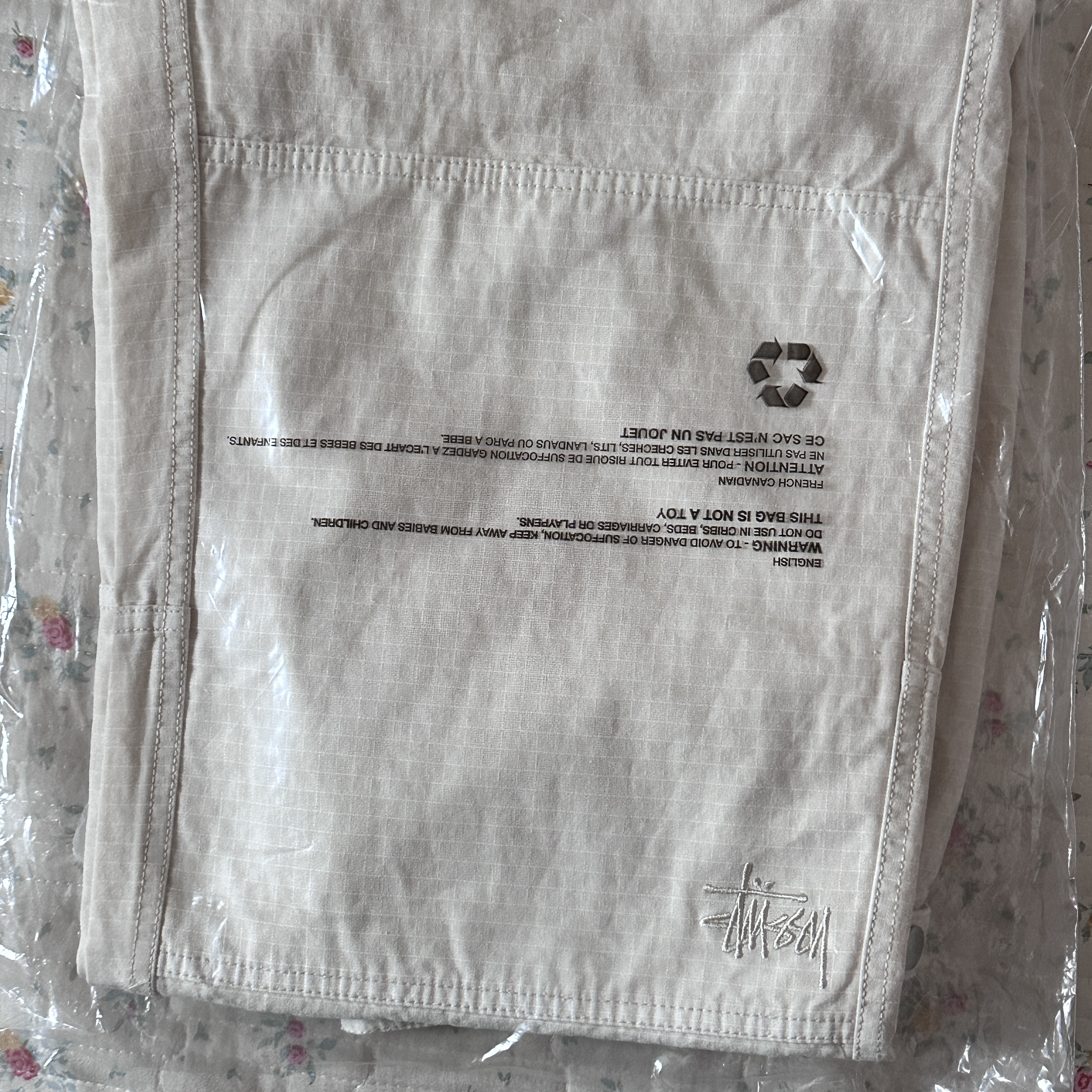 Stussy Field Pant Ripstop Bone 착용 스타일
