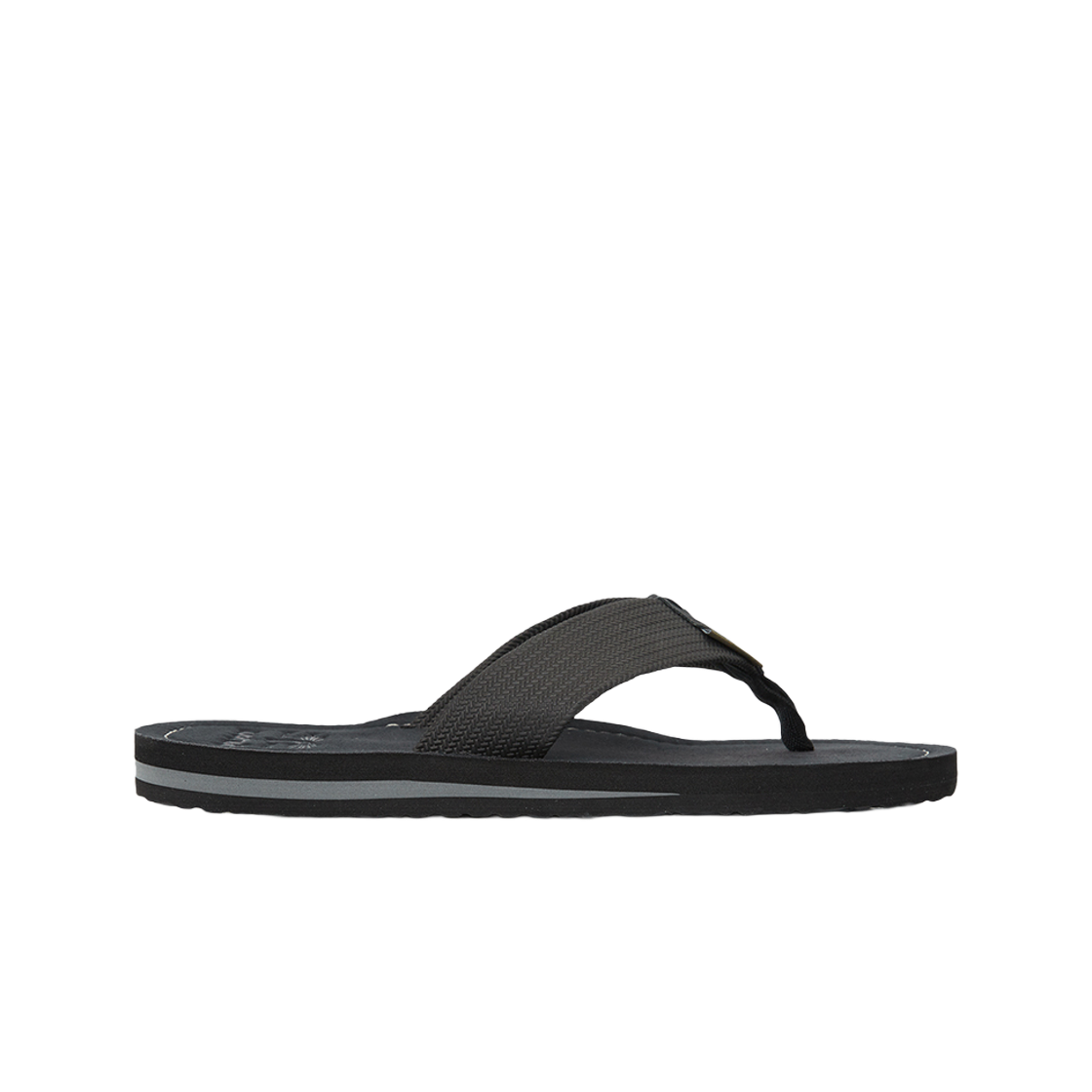 MBS0007BK11 Barbour Toeman Flip Flop Black
