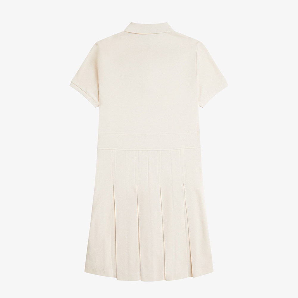 프레드페리 우먼스 플리츠 테니스 드레스 실키피치(Fred Perry Womens Pleated Tennis Dress Silky Peach) - 2
