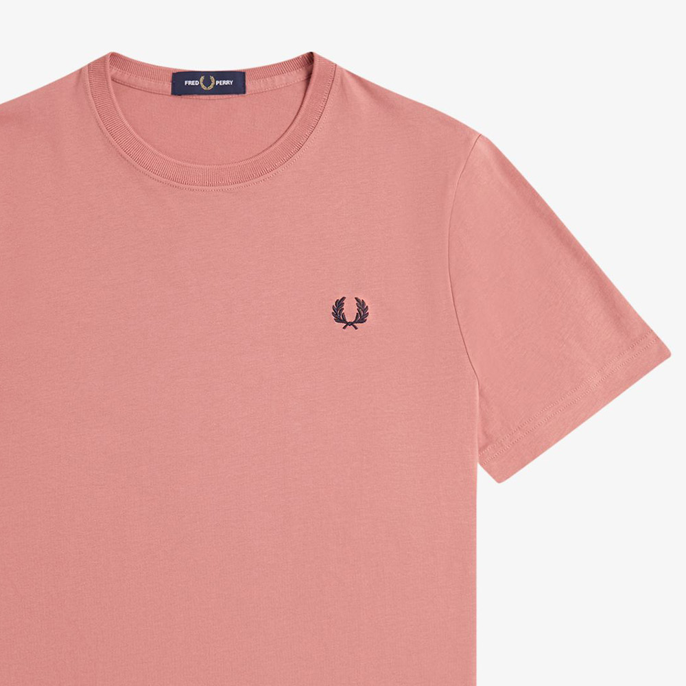 프레드페리 크루넥 티셔츠 퍼티핑크(Fred Perry Crew Neck T-Shirt Putty Pink) - 5