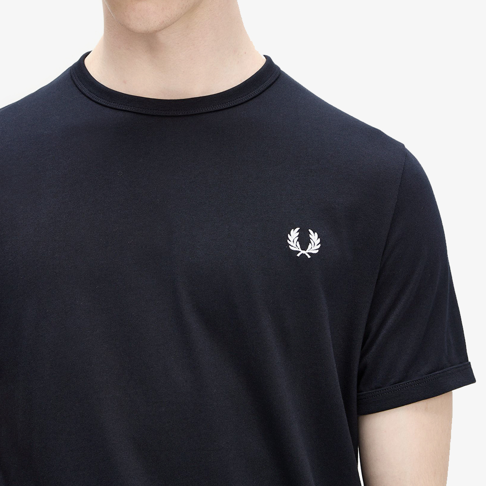 프레드페리 링어 티셔츠 네이비(Fred Perry Ringer T-Shirt Navy) - 3