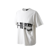 ROARINGRAD Layered Zipper T-shirt White