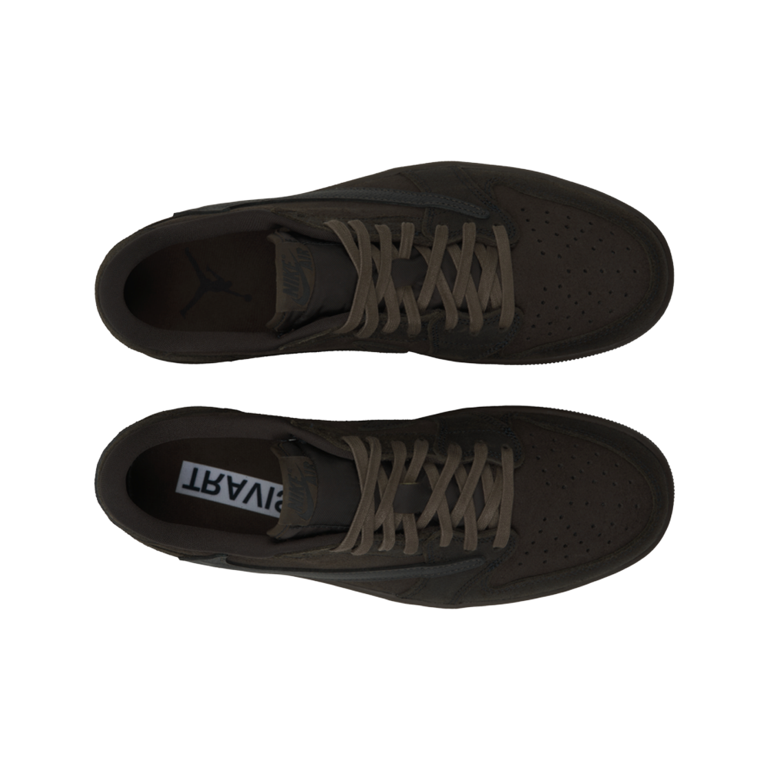 DM7866-202 Jordan 1 x Travis Scott Retro Low OG SP Velvet Brown and Dark Mocha - #5