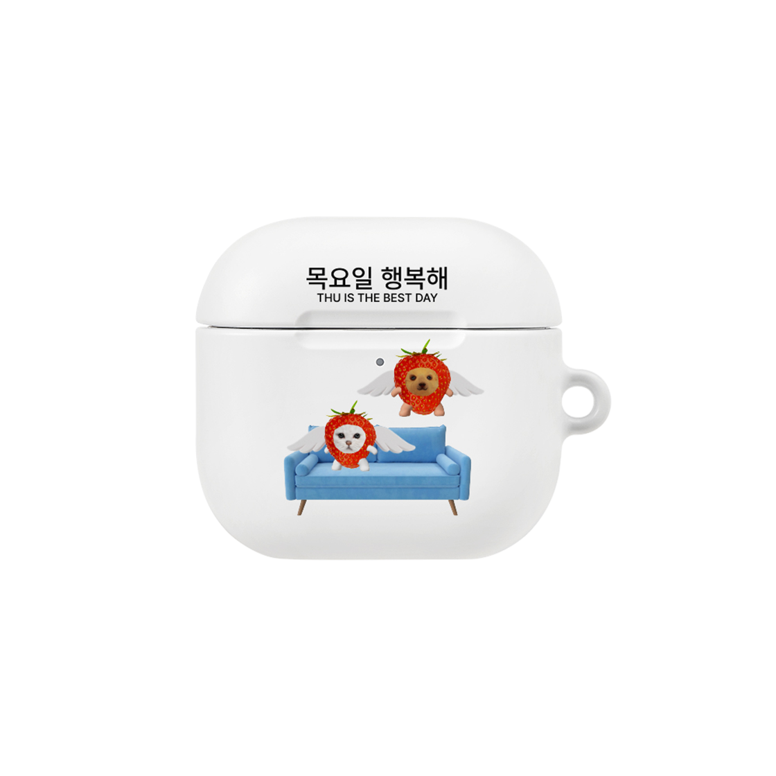 E2504_0289 [EARPEARP X KIMS FRUITS] Happy Thursday AirPods Hard Case