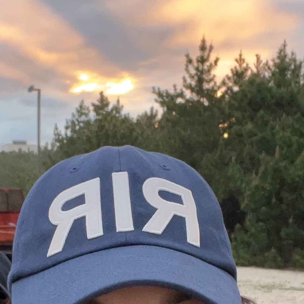 REPINER RIR Base Ball Cap Ink Navy 착용 스타일