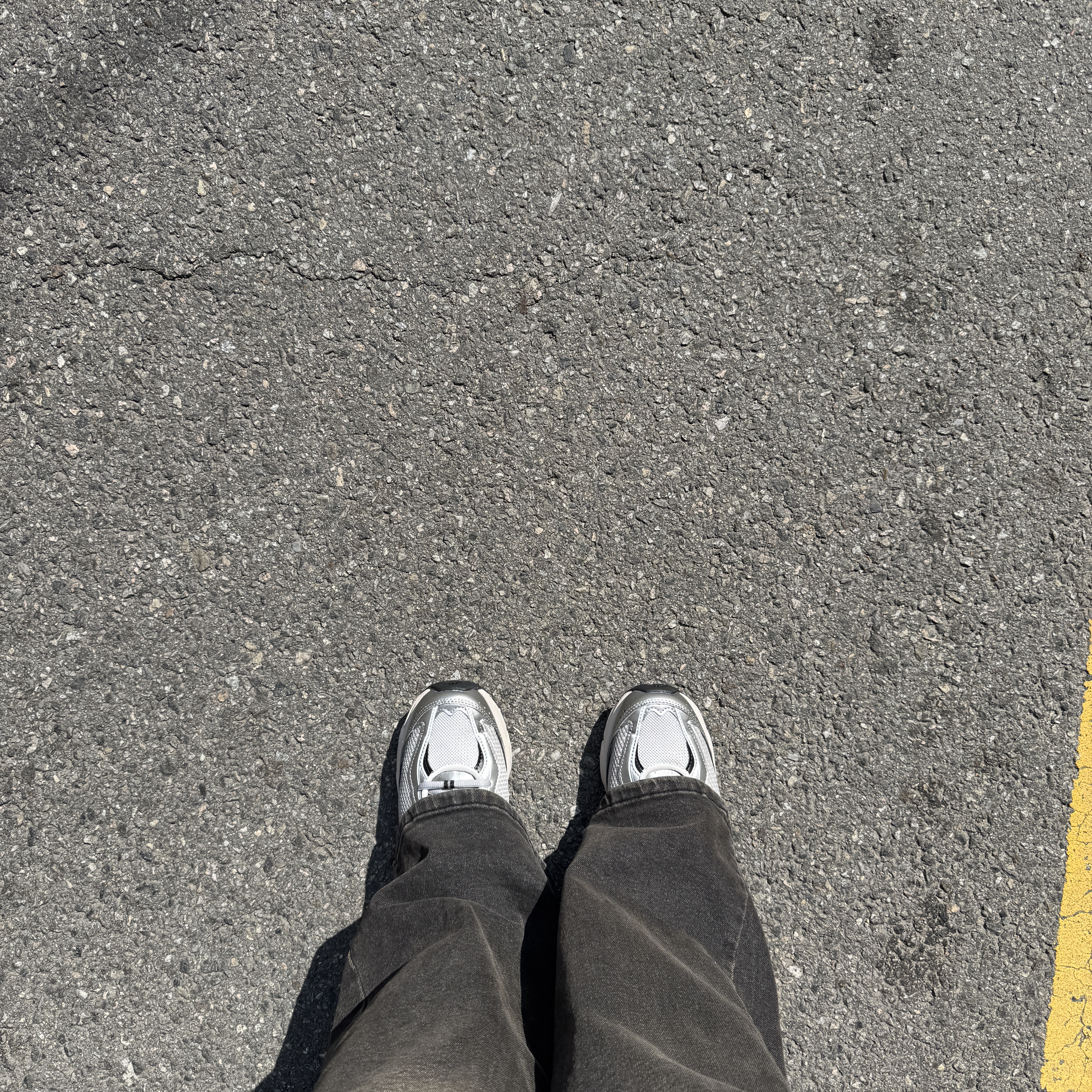 New Balance 509 Silver 착용 스타일 - 2